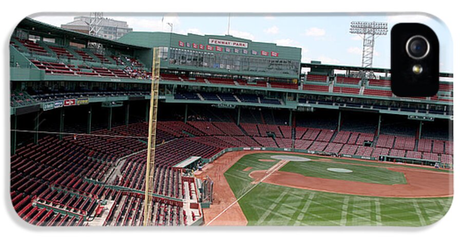 Mass iPhone 5 Case featuring the photograph Fenway Park 6 by Kathy Hutchins