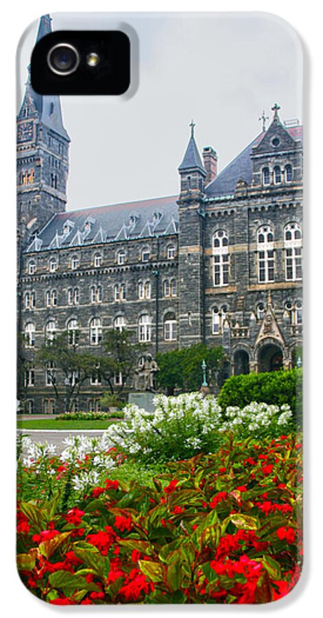 Healy Hall iPhone 5 Case featuring the photograph Healy Hall by Mitch Cat