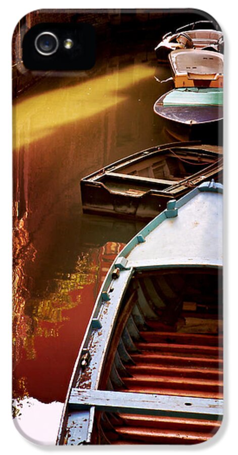 Legata Nel Canale iPhone 5 Case featuring the photograph Legata Nel Canale by Micki Findlay