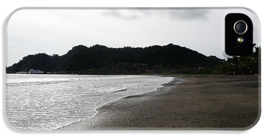 Costa Rica iPhone 5 Case featuring the photograph Lonely Beach in Costa Rica by DejaVu Designs