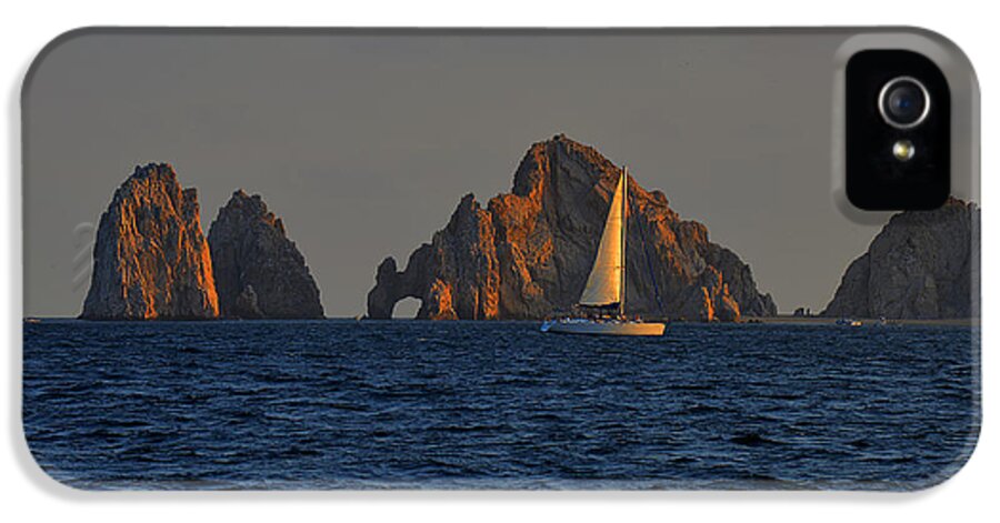 Rocks iPhone 5 Case featuring the photograph The Arch El Arco Cabo San Lucas by Alexandra Till