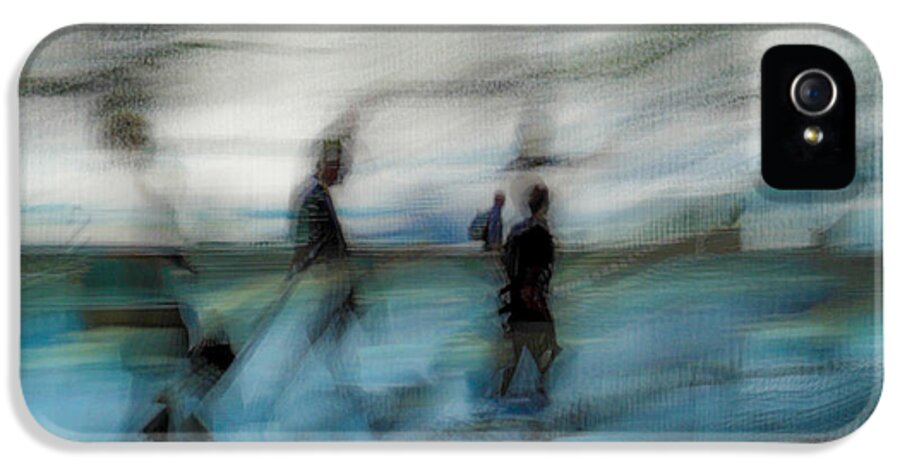Impressionist iPhone 5 Case featuring the photograph Travel Blues by Alex Lapidus