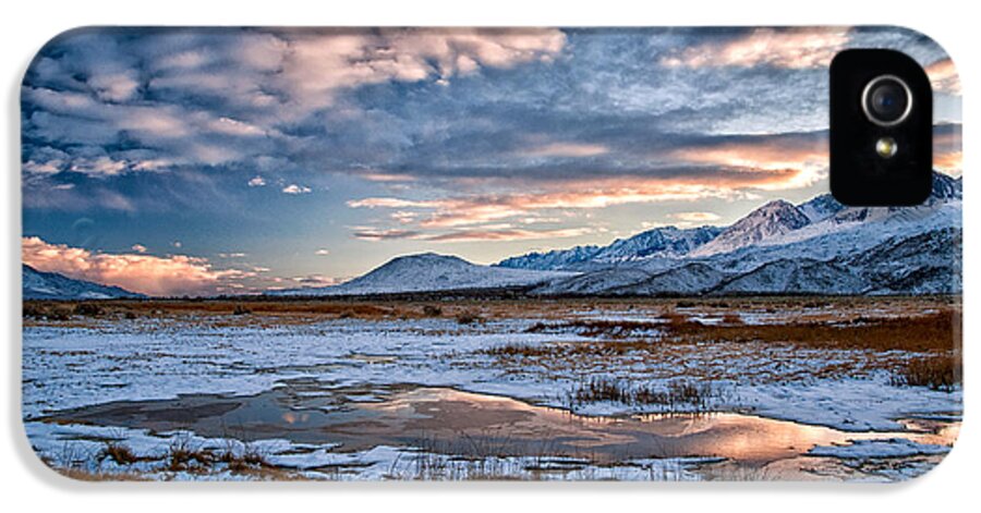 Sky iPhone 5 Case featuring the photograph Winter Afternoon by Cat Connor