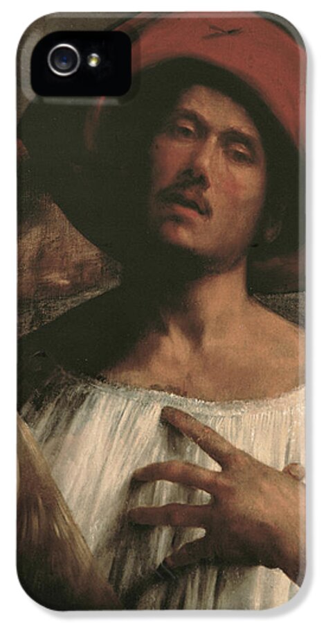 Emotion iPhone 5 Case featuring the photograph Young Man Singing by Giorgione