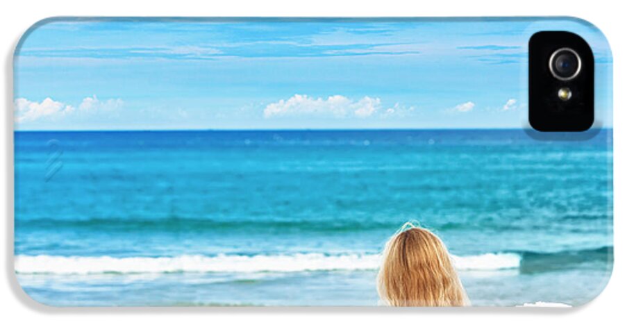 Beach iPhone 5 Case featuring the photograph Beach woman by MotHaiBaPhoto Prints