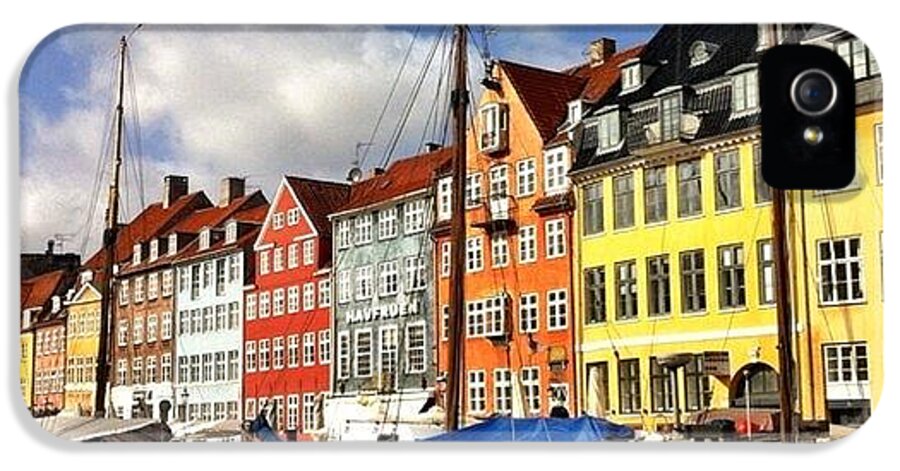 Copenhagen iPhone 5 Case featuring the photograph Color in Copenhagen by Luke Kingma