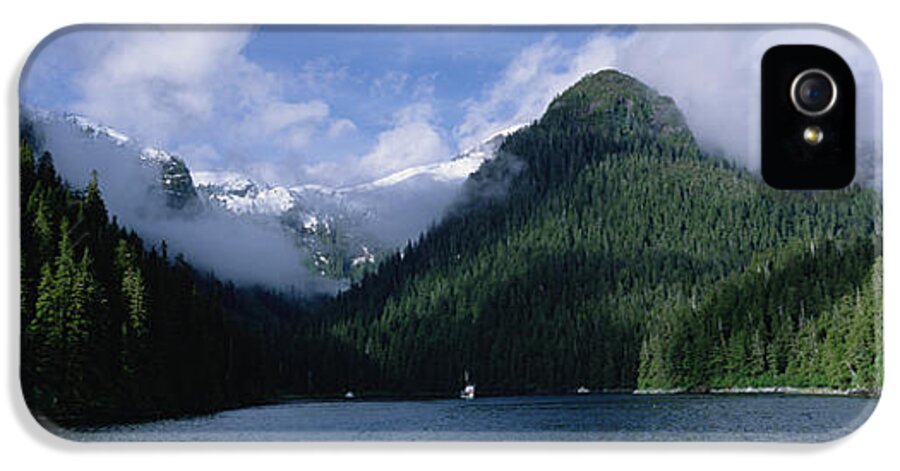Mp iPhone 5 Case featuring the photograph Conifer-covered Coastline Of Warm by Konrad Wothe