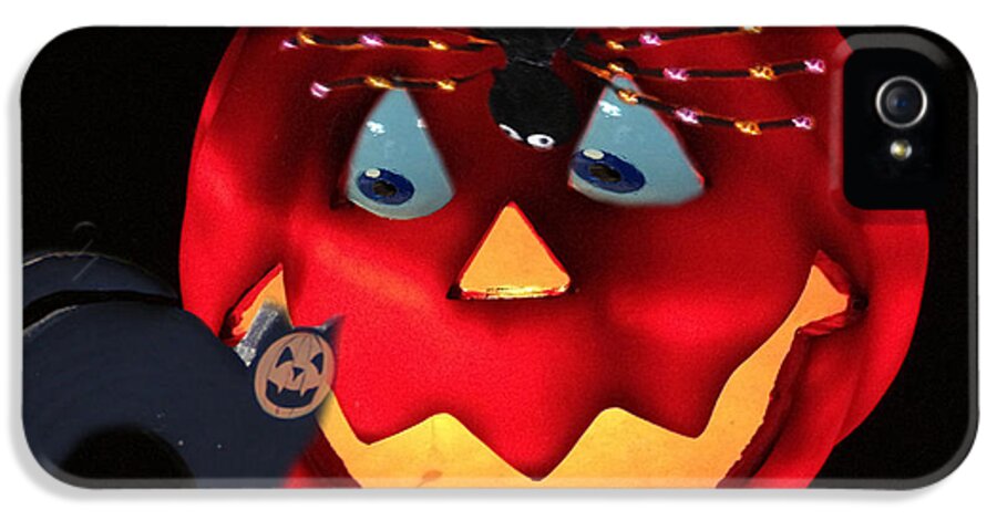 Halloween Fun iPhone 5 Case featuring the mixed media Halloween Fun Art by Debra   Vatalaro