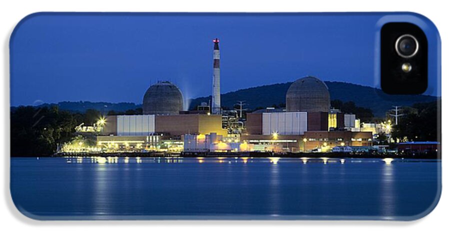 Indian Point Energy Centre iPhone 5 Case featuring the photograph Indian Point Nuclear Power Station by Martin Bond