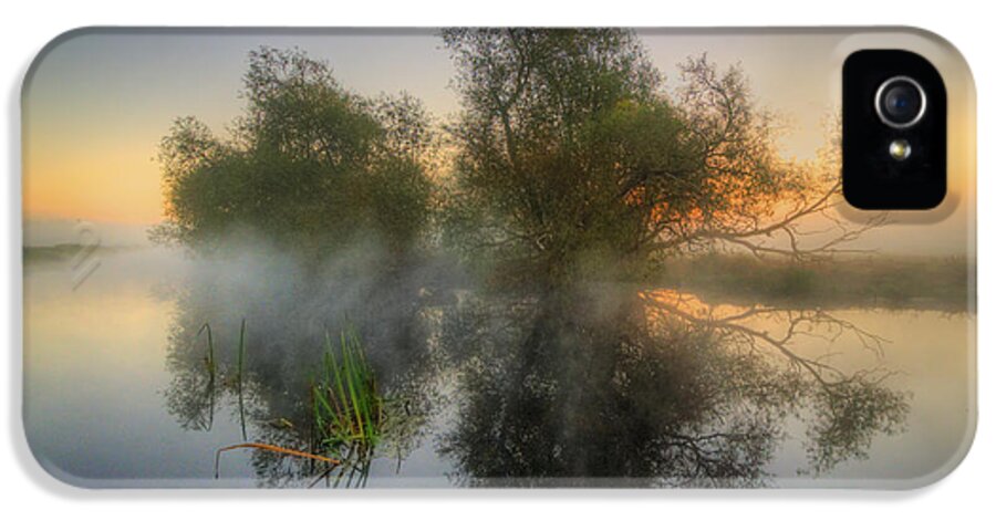 Hdr iPhone 5 Case featuring the photograph Misty Dawn 2.0 by Yhun Suarez