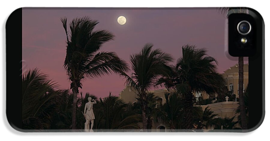 Vacation iPhone 5 Case featuring the photograph Moonlit Resort by Shane Bechler