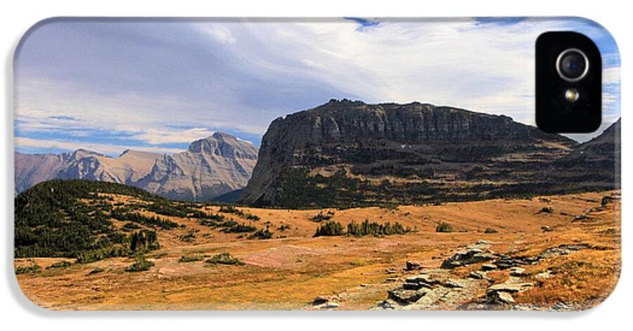 Glacier National Park iPhone 5 Case featuring the photograph Sky Designs by Adam Jewell