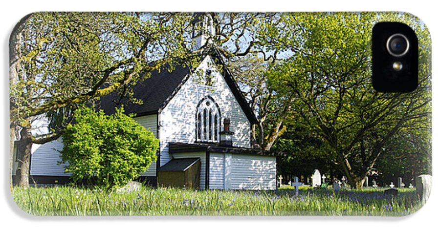 Church iPhone 5 Case featuring the photograph St. Mary the Virgin Anglican Church by Marilyn Wilson
