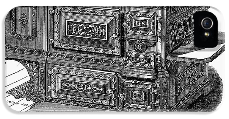 1876 iPhone 5 Case featuring the photograph Stove, 1876 by Granger