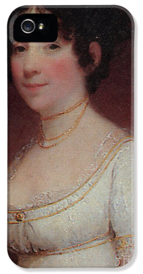 Dolley Payne Todd Madison iPhone 5 Case featuring the photograph Dolley Madison #1 by Photo Researchers