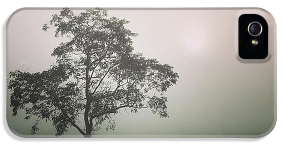 Fog iPhone 5 Case featuring the photograph A Walk Through The Clouds #fog #nuneaton by John Edwards
