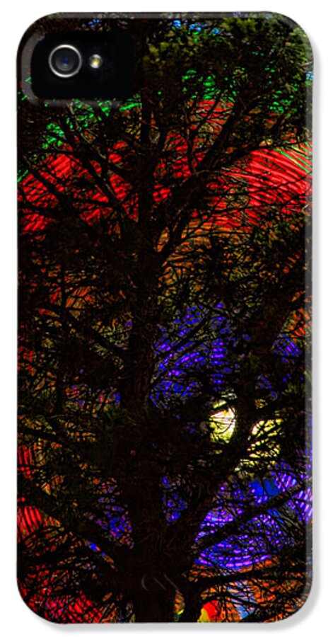  iPhone 5 Case featuring the photograph Colorful Tree by James BO Insogna