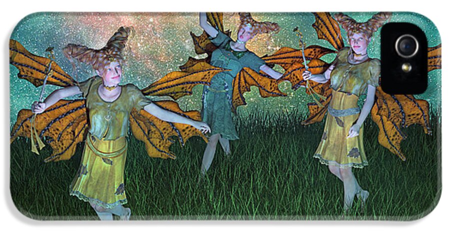 Fairy iPhone 5 Case featuring the digital art Dreamscape by Betsy Knapp