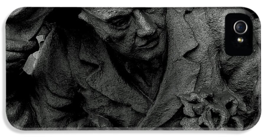 Statute iPhone 5 Case featuring the photograph Greetings by Emme Pons