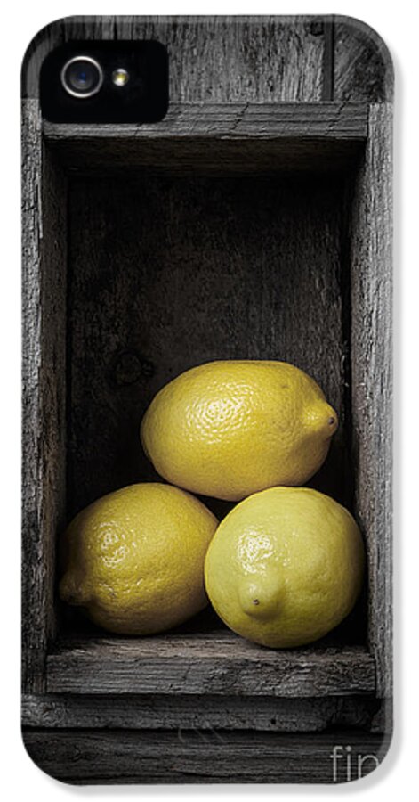 Lemons iPhone 5 Case featuring the photograph Lemons Still Life by Edward Fielding