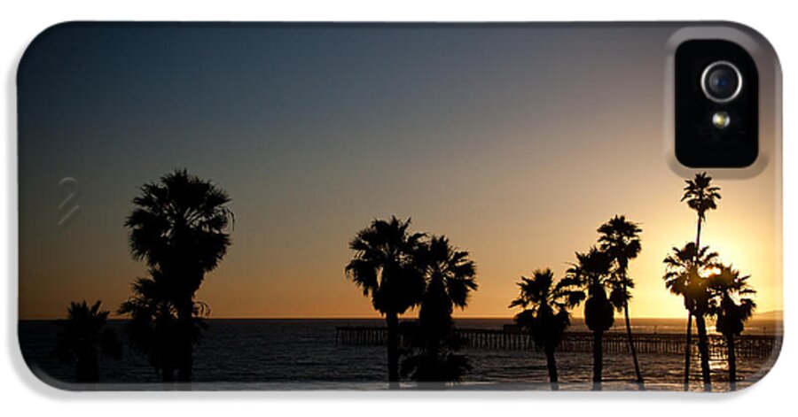 San Clemente iPhone 5 Case featuring the photograph Sun Going Down In California by Ralf Kaiser