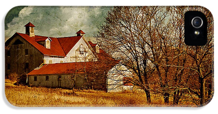Barns iPhone 5 Case featuring the photograph Tired by Lois Bryan