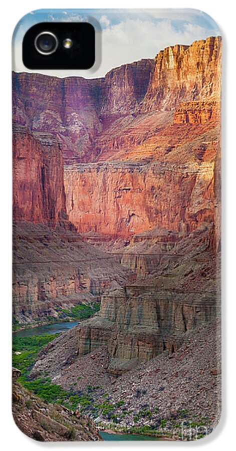 America iPhone 5 Case featuring the photograph Marble Cliffs by Inge Johnsson