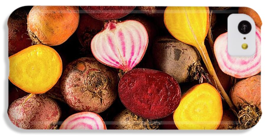 Nobody iPhone 5c Case featuring the photograph Fresh Beetroot And Red Onions #1 by Aberration Films Ltd