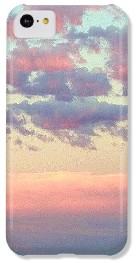 Clouds iPhone 5c Case featuring the photograph Summer Evening Under A Cotton by Blenda Studio
