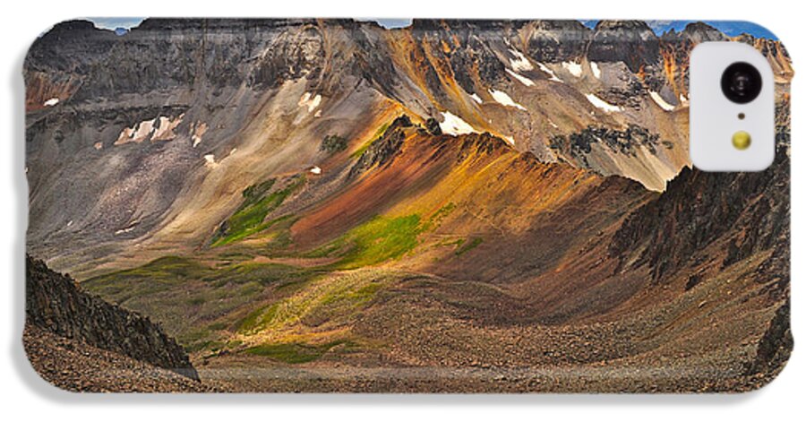 Blue Lakes Pass iPhone 5c Case featuring the photograph Blue Lakes Pass by Aaron Spong