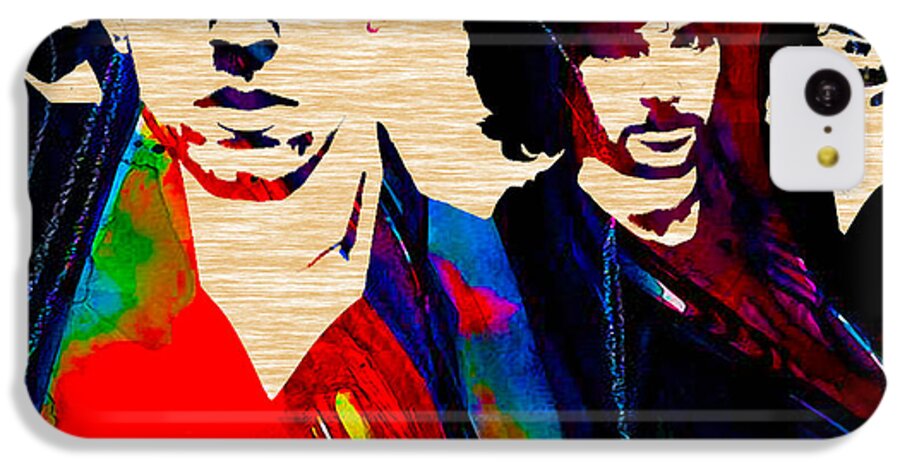 Coldplay iPhone 5c Case featuring the mixed media Coldplay Collection by Marvin Blaine