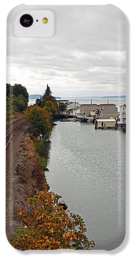 Fall iPhone 5c Case featuring the photograph Day Island Bridge View 2 by Anthony Baatz