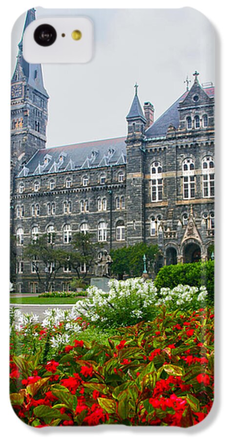 Healy Hall iPhone 5c Case featuring the photograph Healy Hall by Mitch Cat