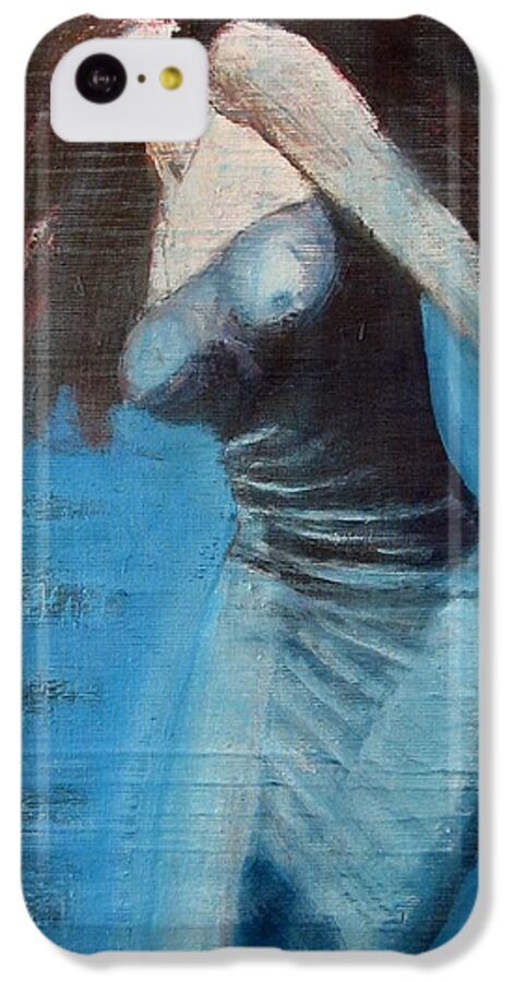 Beautiful iPhone 5c Case featuring the painting Mitt Liv by Jarmo Korhonen aka Jarko