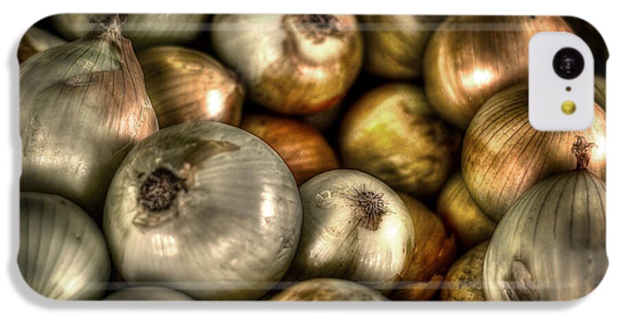 Onions iPhone 5c Case featuring the photograph Onions by David Morefield