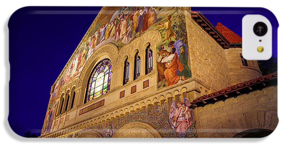 California iPhone 5c Case featuring the photograph Stanford University Memorial Church by Scott McGuire