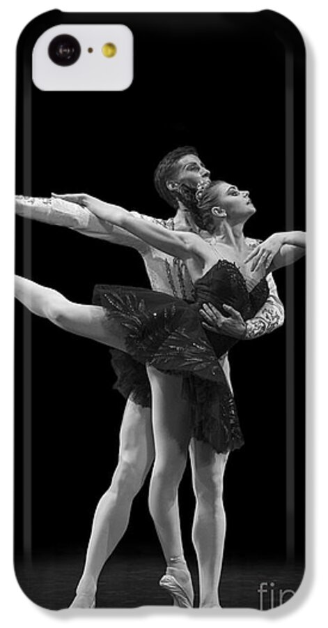 Hermitage iPhone 5c Case featuring the photograph Swan Lake Black Adagio Russia by Clare Bambers