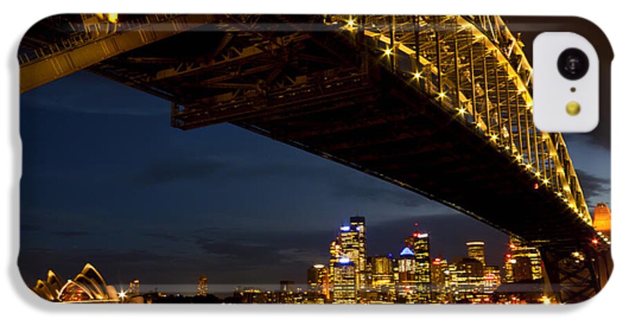 Harbour iPhone 5c Case featuring the photograph Sydney Harbour Bridge by Miroslava Jurcik