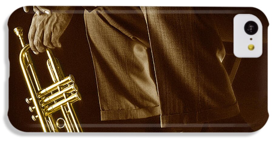 Trumpet iPhone 5c Case featuring the photograph Trumpet 2 by Tony Cordoza