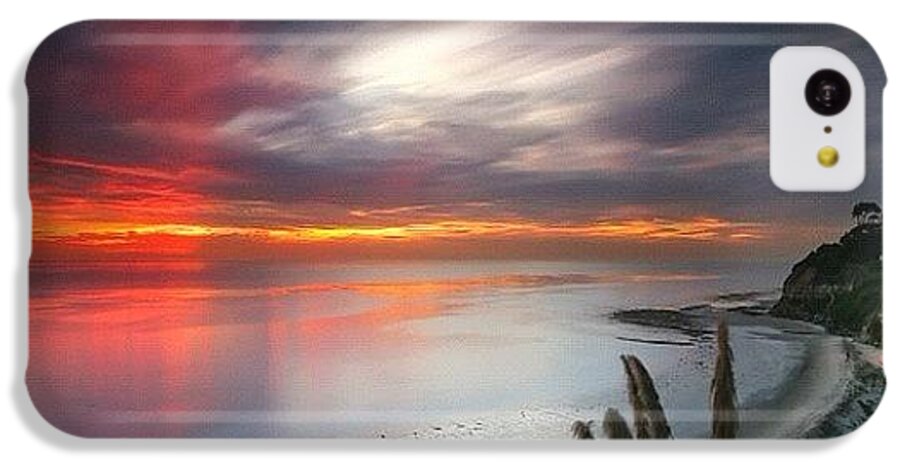  iPhone 5c Case featuring the photograph Long Exposure Sunset At A North San #4 by Larry Marshall