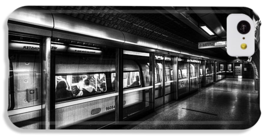  London iPhone 5c Case featuring the photograph The Underground System #1 by David Pyatt