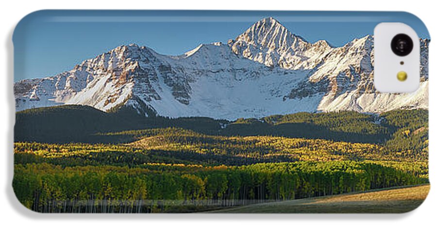 Telluride iPhone 5c Case featuring the photograph Wilson Peak Panorama #1 by Aaron Spong