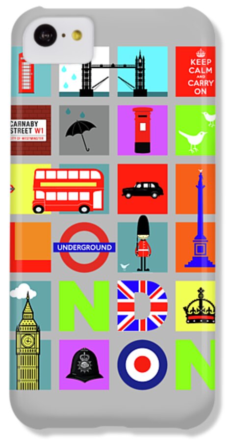London iPhone 5c Case featuring the photograph London by Mark Rogan