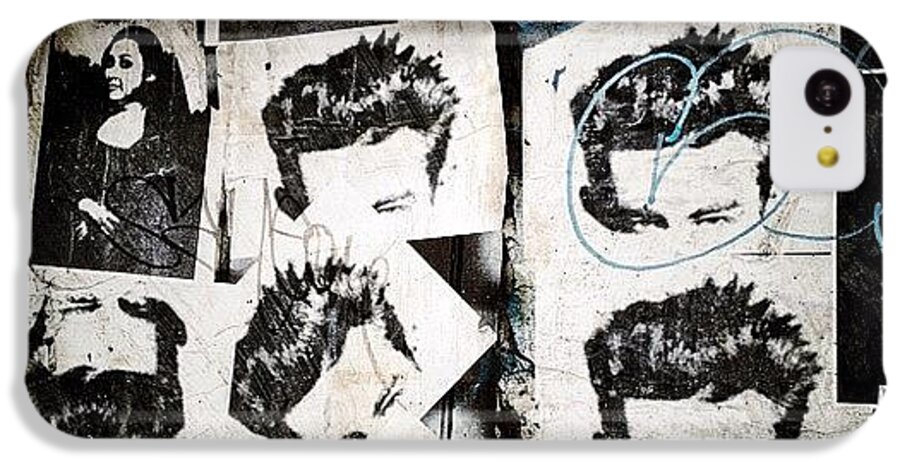 Wheatpaste iPhone 5c Case featuring the photograph James Dean by Natasha Marco