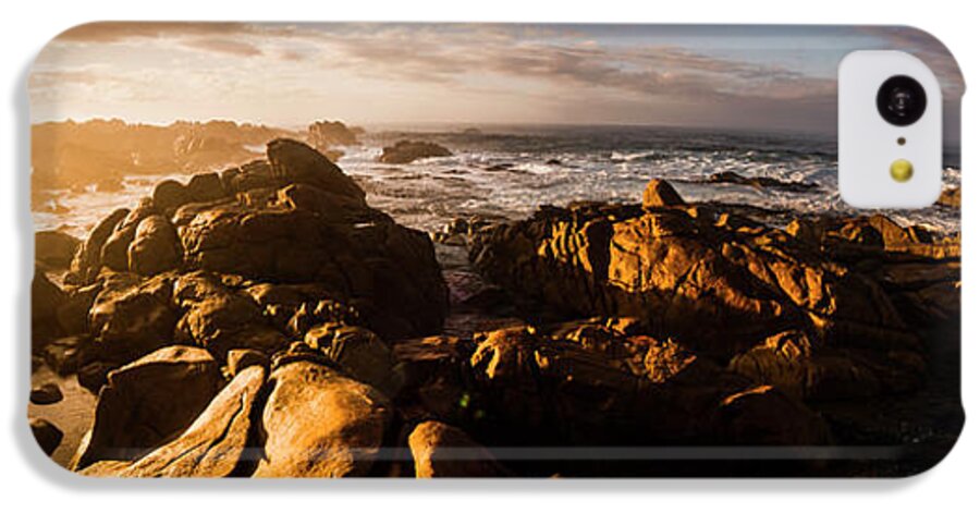 Australia iPhone 5c Case featuring the photograph Morning ocean panorama by Jorgo Photography