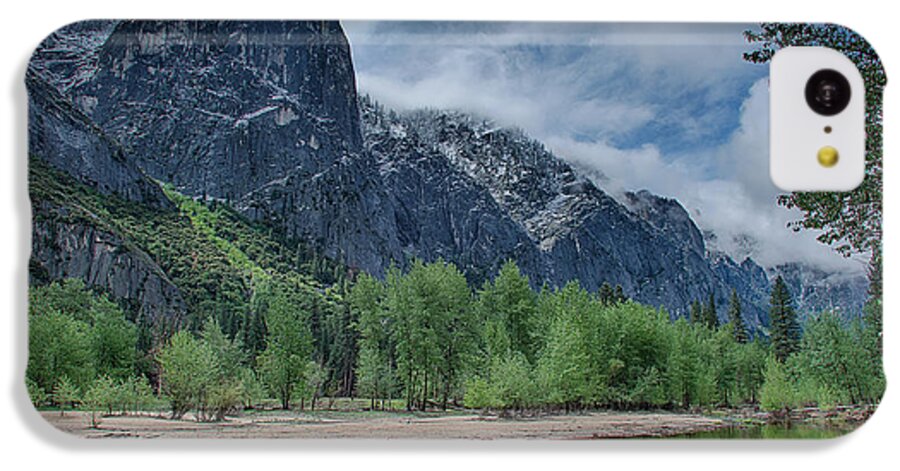 Merced River iPhone 5c Case featuring the photograph Sentinel Rock After the Storm by Bill Roberts