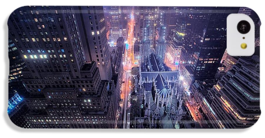 St. Patrick's Cathedral iPhone 5c Case featuring the photograph St. Patrick's Cathedral by Mariel Mcmeeking