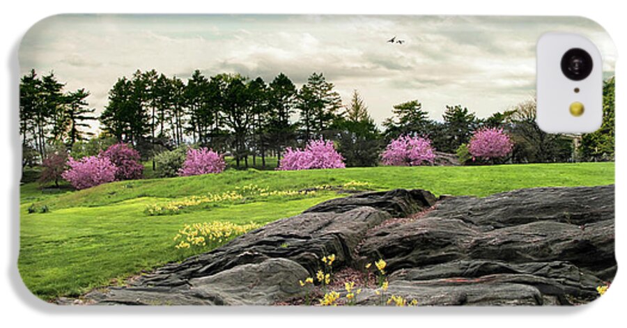Spring iPhone 5c Case featuring the photograph The Meadow Beyond by Jessica Jenney