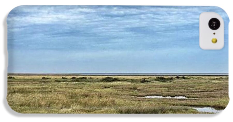  iPhone 5c Case featuring the photograph Thornham Marshes, Norfolk by John Edwards