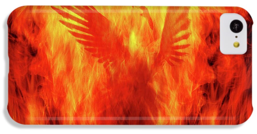 Phoenix iPhone 5c Case featuring the photograph Phoenix Rising by Andrew Paranavitana